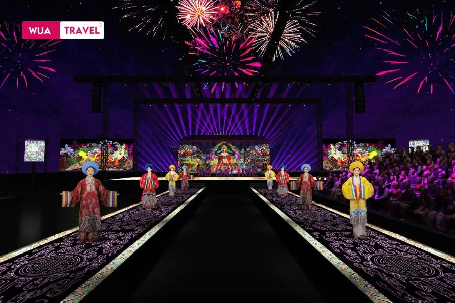 Brilliant lights of Hue Festival - the ancient capital shimmering in artistic colors.