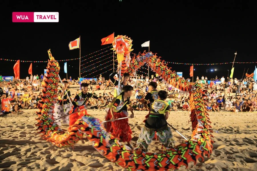 Cầu Ngư Festival - where fishermen pray for calm seas and bountiful harvests.