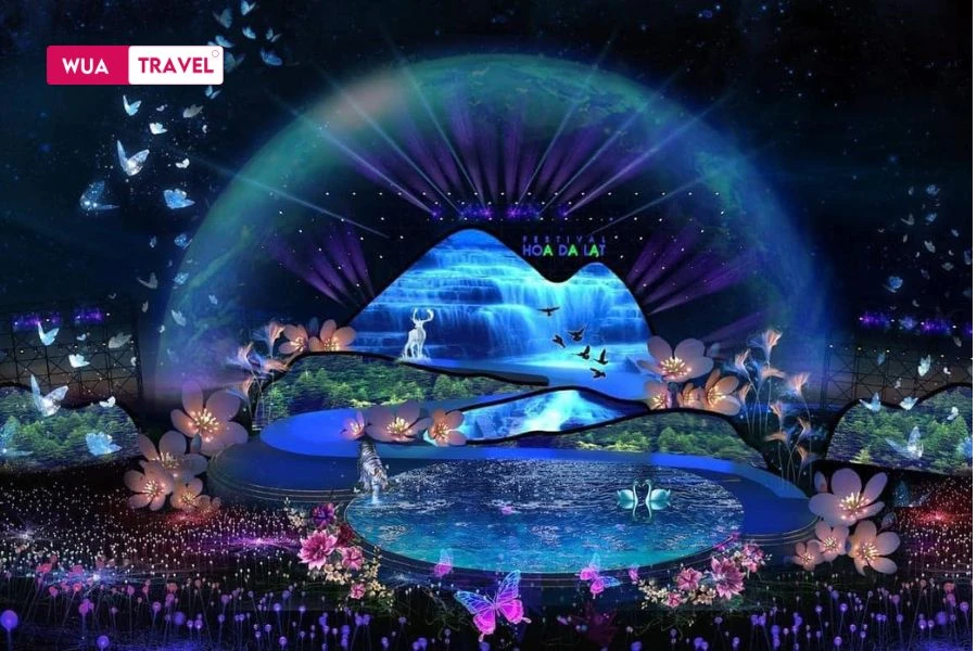 Da Lat Flower Festival - vibrant floral celebration showcasing colorful blooms of the thousand-flower city