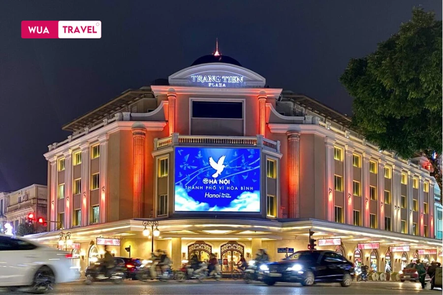 Trang Tien Street in Hanoi – a blend of classic and modern charm in the heart of the capital.