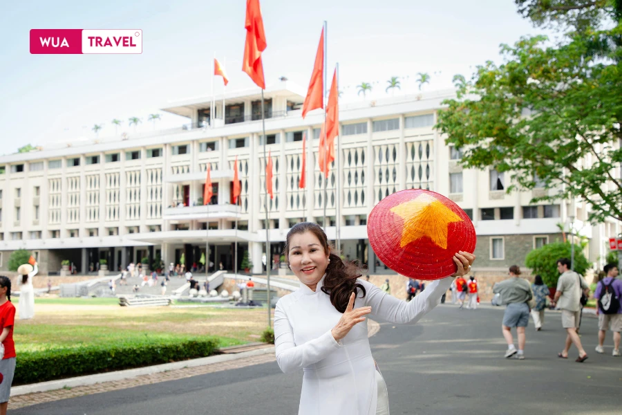 Visiting Independence Palace – exploring Vietnam’s historical legacy.