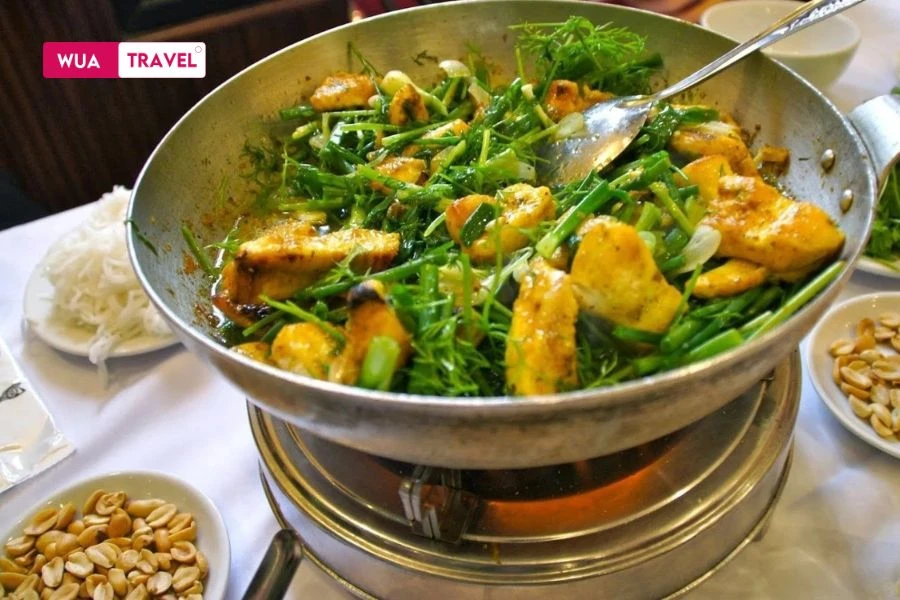 Cha Ca La Vong – a renowned dish, a culinary gem of Hanoi.