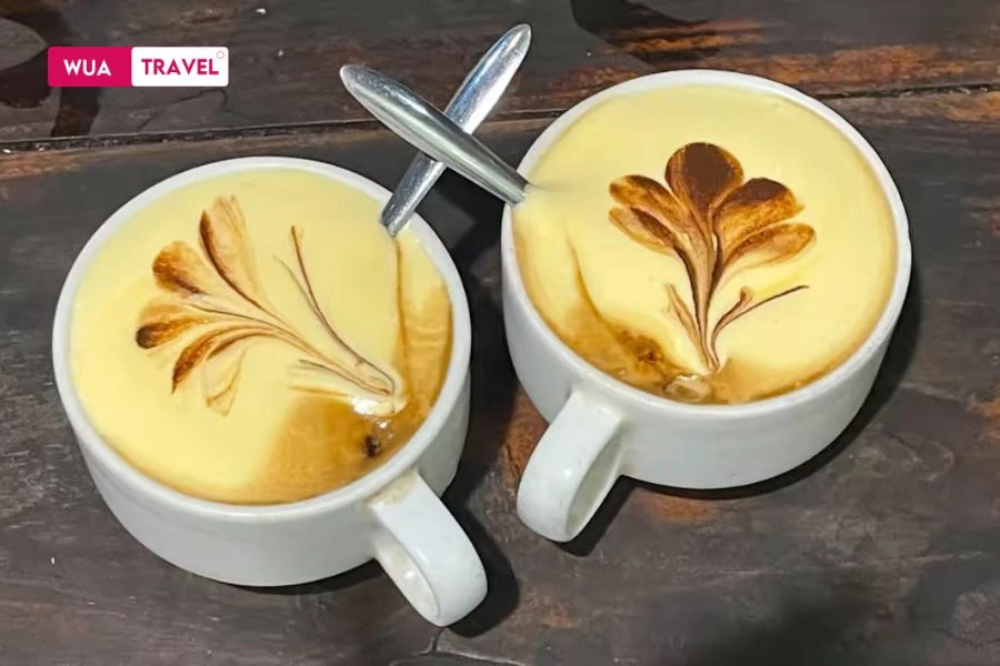 Egg coffee – a unique taste and a symbol of Vietnamese coffee culture.