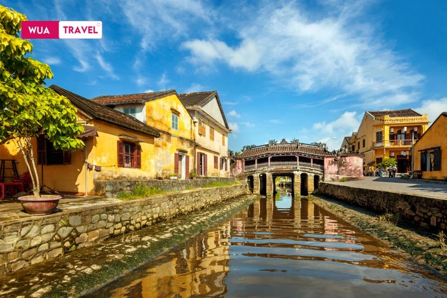 Walking in Hoi An Old Town – golden walls, lanterns, and a slower pace of life.